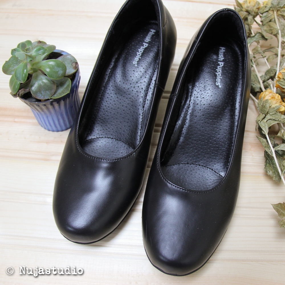 Hush Puppies Pump Dress Black Shoes Size 6.5